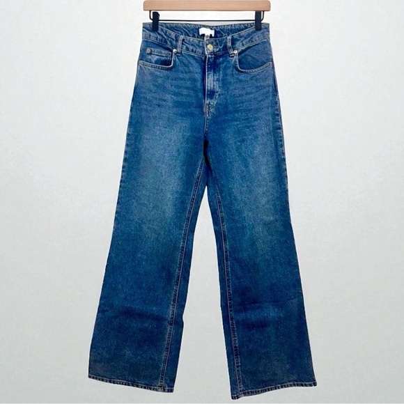 H&M Denim - H&M High Rise Wide Leg Jeans | Size 6 | Medium Wash | Excellent Condition ✨